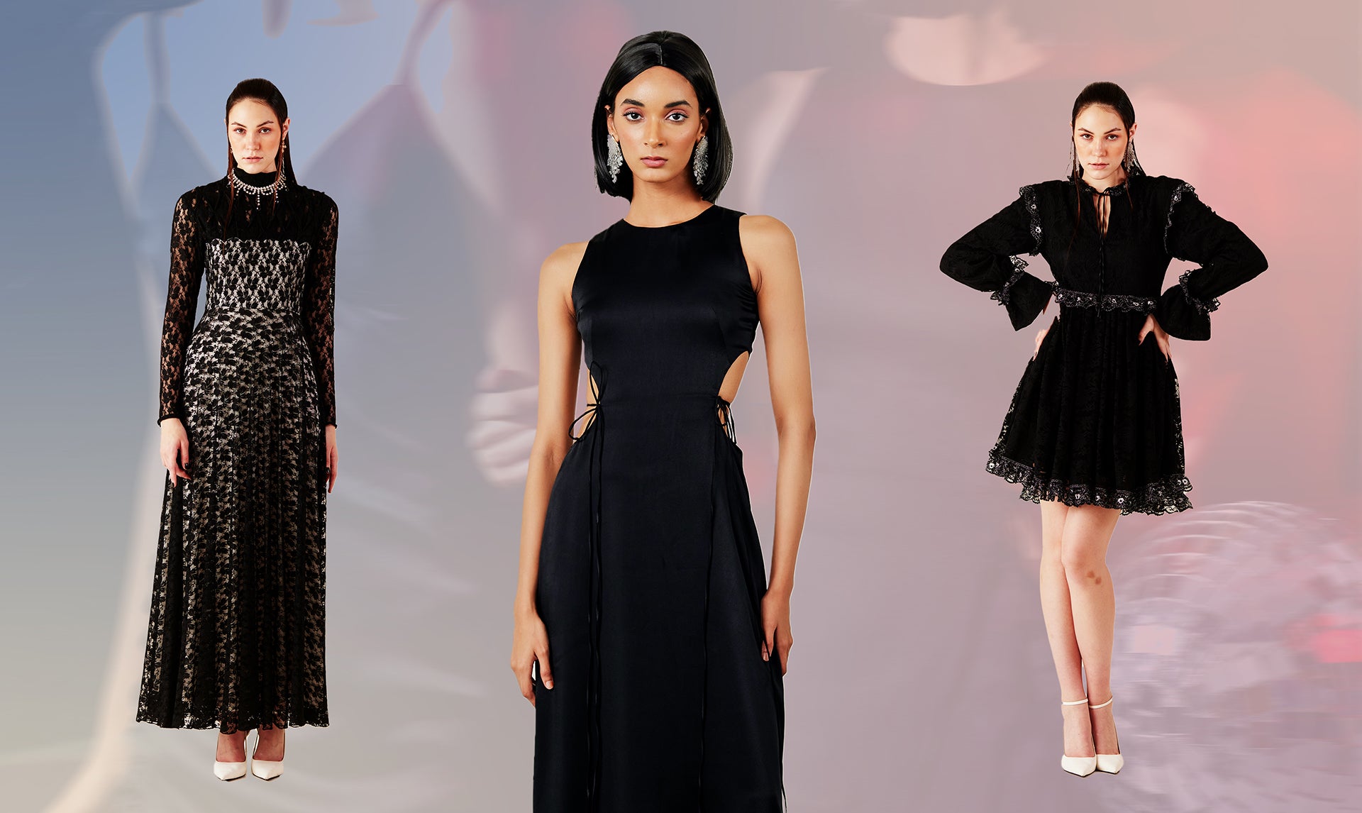 black dress fashion