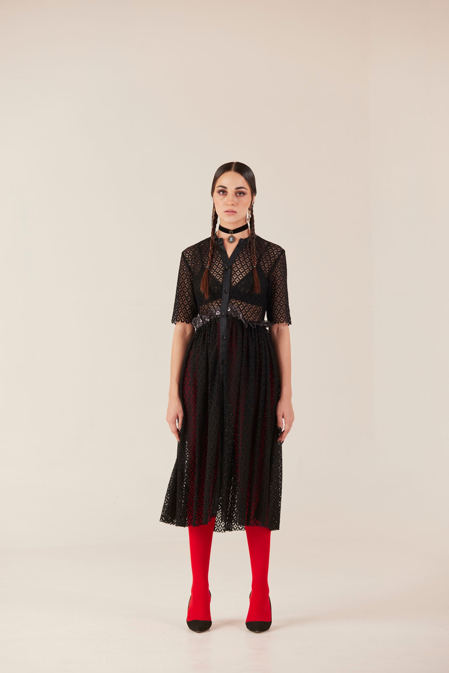 Noir Midi Dress