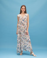 LOVE IN A MIST EMBROIDERED MAXI DRESS