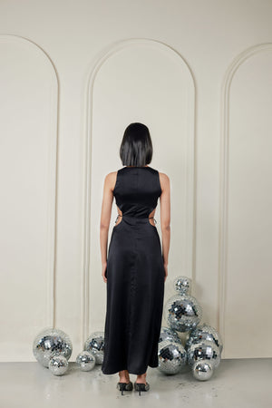 Cut-out Maxi Dress
