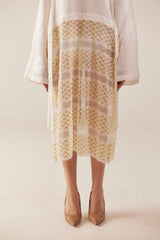 Luminescence Lace Tunic Dress With Side Slits