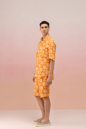 HALF SLEEVES SHIRT WITH SHORTS CO-ORD