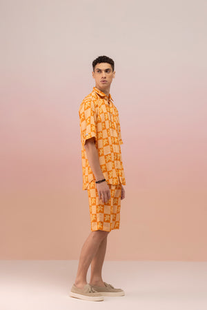 HALF SLEEVES SHIRT WITH SHORTS CO-ORD