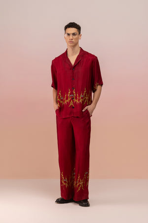 SATIN PRINTED CO-ORD