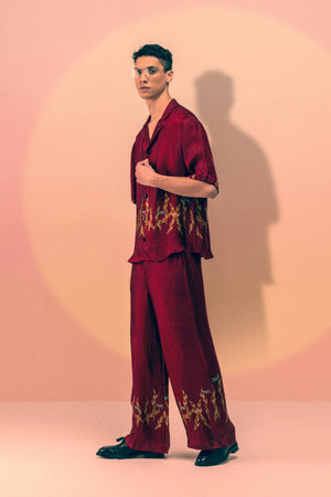 SATIN PRINTED CO-ORD