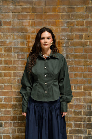 Pure Cotton Shirt and Skirt Co-ord Set