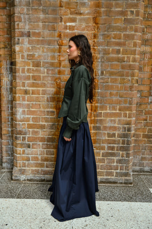 Pure Cotton Shirt and Skirt Co-ord Set