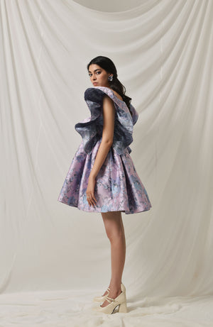 Lavender Luminescence Mini Dress