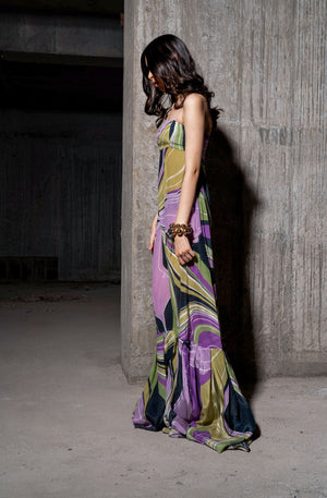 Flower Child Long Tube Dress