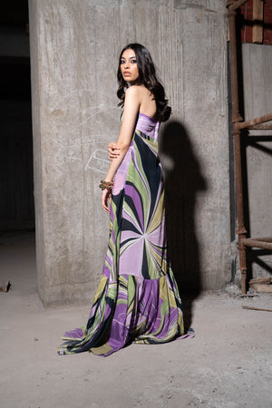 Flower Child Long Tube Dress