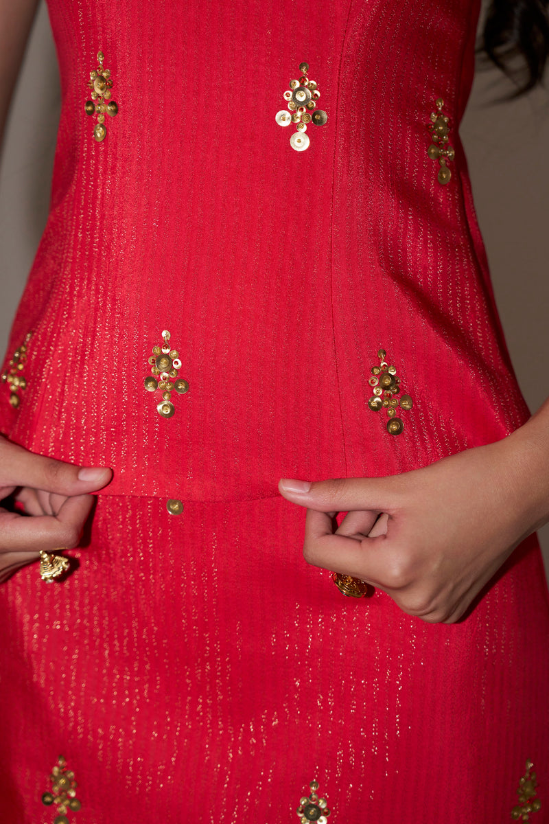 Tomato Red Co-ord Set