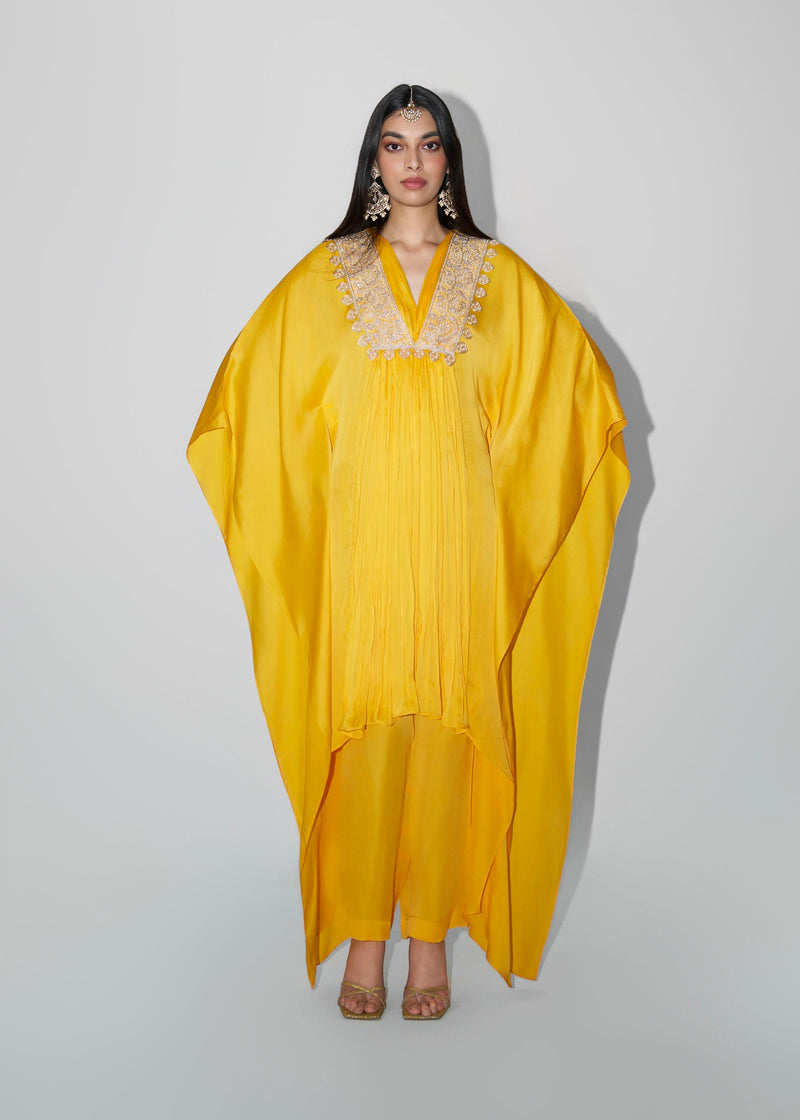 Haldi Yellow Suit Set