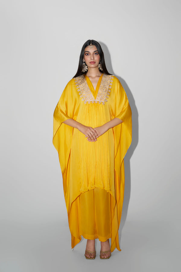 Haldi Yellow Suit Set