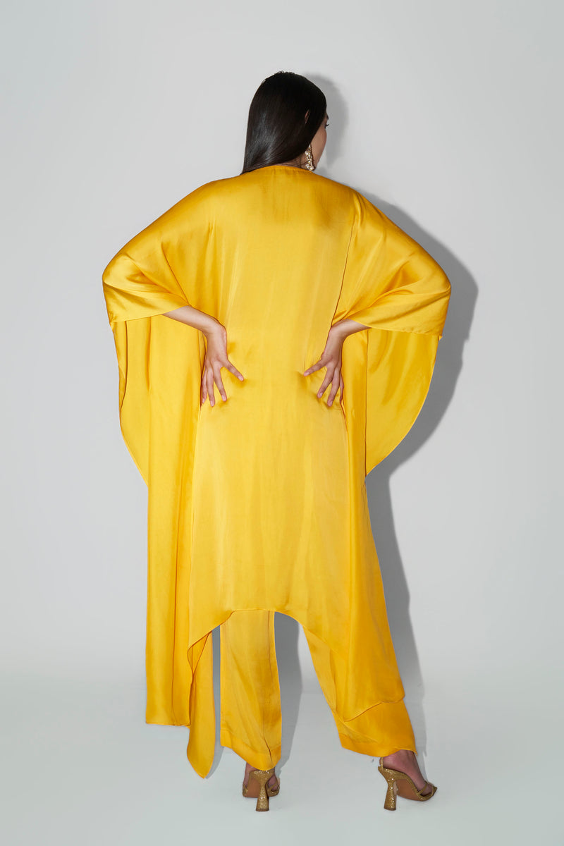 Haldi Yellow Suit Set