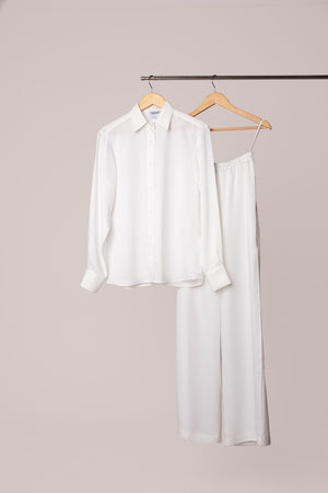 SATIN WHITE CO-ORD