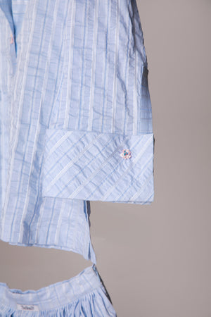 STRIPED COTTON TOP
