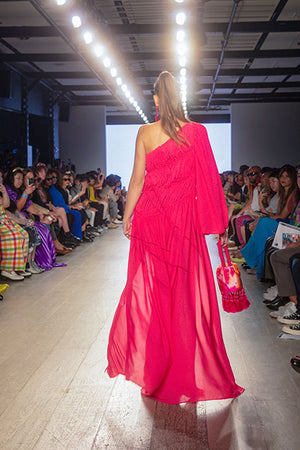 Thrills Of American Ruffle Dress