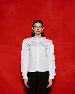 RUFFLED SHIRT