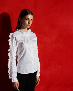 RUFFLED SHIRT