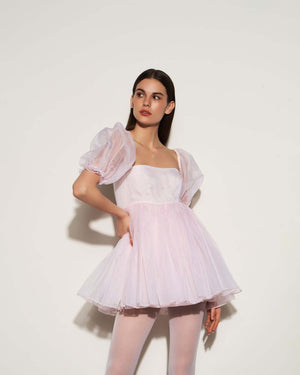 ORGANZA BALLERINA DRESS COTTON CANDY