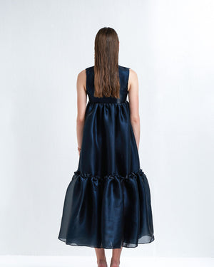 TRINITY LONG TIERED DRESS
