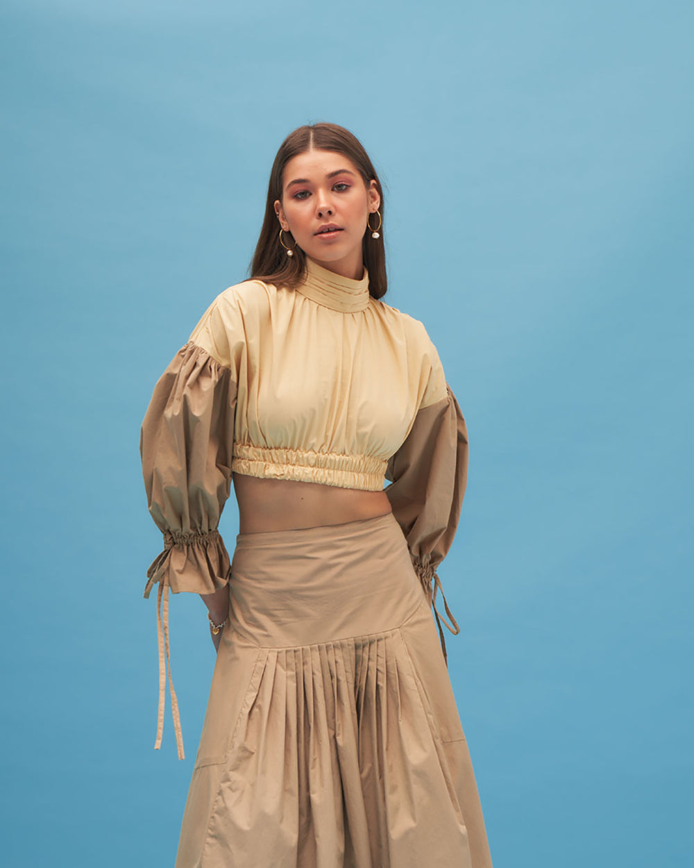 sachin and babi light blue dress Garden Party Attire: Dress Code, Outfit Ideas + What to Wear main image 1