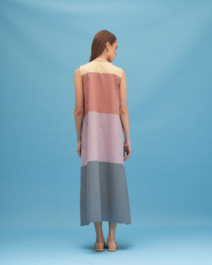 HYACINTH TEA LENGTH DRESS