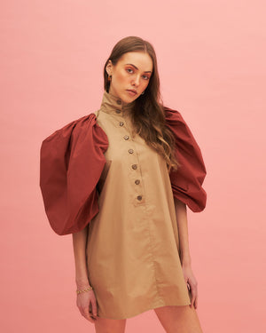 Cotton Mini Dress