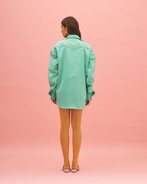 FREESIA EMBELLISHED MINI DRESS