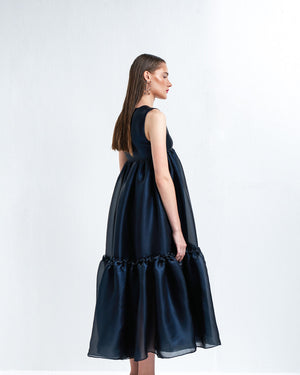 TRINITY LONG TIERED DRESS